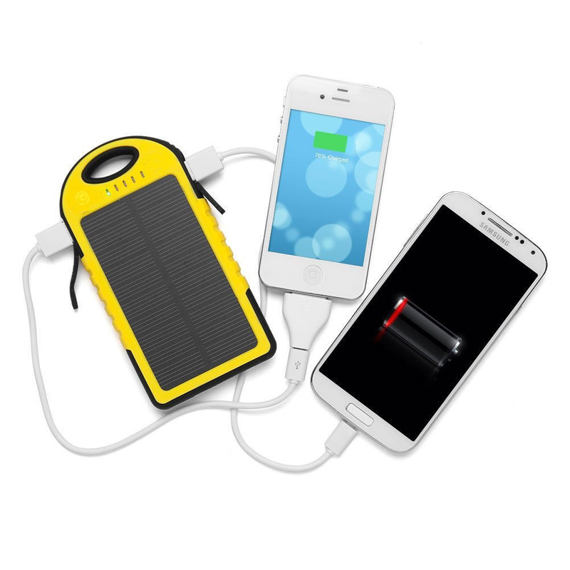 Illustration for article titled Charge your phones Anywhere Anytime.......move your Pocket life Now.Just have this--Portable solar charger power bank!!